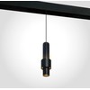 7W LED pakabinamas šviestuvas į magnetines sistemas ONELIGHT MINI/MIDI/MAXI, juodas, 3000K, DALI, 42132L/B/W