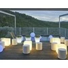 New Garden 7W LED pastatomas lauko šviestuvas - stalas CUBY 32, E27, A60, baltas, 6000/6500K, IP65, parduodamas su lempute