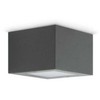7W LED paviršinis fasado šviestuvas TREND TOP 110, antracito sp., 3000K, 36°