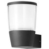 Sieninis šviestuvas 7W LED sieninis lauko šviestuvas, juodas, 3000K, IP54