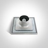 7W LED sieninis šviestuvas, baltas, 3000K, 67450A/W/W