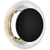 7W LED sieninis šviestuvas GLOSSY, juodos sp./skaidrus, 3000K, 4322100