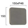 7W LED sieninis šviestuvas RYDA, pilkas, 3000K, 4323200