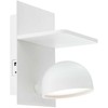 7W LED sieninis šviestuvas SEIBI, baltas, 3000K, dimeriuojamas, su USB