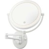 7W LED sieninis šviestuvas SELFIE, baltas, 3000/4000/6000K, dimeriuojamas