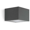 Sieninis šviestuvas 7W LED sieninis fasado šviestuvas TREND 110, antracito sp., 3000K, 36°