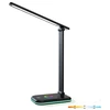 7W LED stalo šviestuvas NOBLITE, juodas, 3000/4000/6500K/RGB, dimeriuojamas