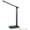 Bikuvalt 7W LED stalo šviestuvas NOBLITE, juodas, 3000/4000/6500K/RGB, dimeriuojamas