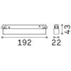 7W LED šviestuvas į magnetinę sistemą EGO, juodas, 2700K, 48V, 340067