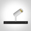 7W LED šviestuvas į magnetines sistemas MINI/MIDI/MAXI/P&P, baltas, 3000/3500/4000K, 48V, 38°, 42138/W/V