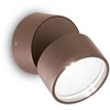 7W paviršinis lauko šviestuvas OMEGA ROUND, kavos sp., 4000K, 285498