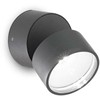 7W paviršinis lauko šviestuvas OMEGA ROUND, antracito sp., 4000K, 285467