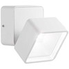 7W paviršinis lauko šviestuvas OMEGA SQUARE, baltas, 4000K, 285528