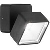 7W paviršinis lauko šviestuvas OMEGA SQUARE, juodas, 4000K, 285535