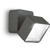 7W paviršinis lauko šviestuvas OMEGA SQUARE, antracito sp., 4000K, 285511