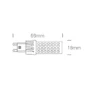 7W SMD LED lemputė, G9, 4000K, 7107ALG/C