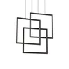 Ideal Lux Pakabinamas šviestuvas Frame Sp Quadrato Nero
