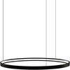 83W LED pakabinamas šviestuvas - modulis LOOP, juodas, 2700/3000K, C3997370N