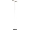 8,3W LED pastatomas šviestuvas PRAXI, juodos/kavos sp., 2700K, dimeriuojamas, 01-4273