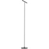 8,3W LED pastatomas šviestuvas PRAXI, juodos/nikelio sp., 2700K, dimeriuojamas, 01-4277