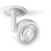 8,5W įleidžiamas šviestuvas SIX S RECESSED, baltas, 3000K, 34°, su maitinimo šaltiniu