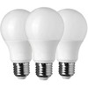 8,5W LED lemputė, A60, E27, 6000K, 3vnt. pakuotėje