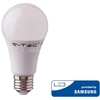8.5W LED lemputė, A60, E27, termoplastikas, 6400K, SAMSUNG LED chip