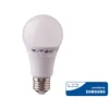 8.5W LED lemputė, A60, E27, termoplastikas, 6400K, SAMSUNG LED chip