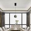 V-tac 8,5W LED pakabinamas šviestuvas, aukso/šampano sp., 3000K