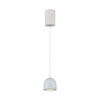 V-tac 8,5W LED pakabinamas šviestuvas, šviesiai pilkas, 3000K