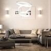 V-tac 86W LED pakabinamas šviestuvas, baltas, 3000K, dimeriuojamas
