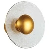 VEN 8,6W LED sieninis šviestuvas GLAMOUR, skaidrus/aukso sp., 2800K, 4241100