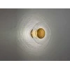 VEN 8,6W LED sieninis šviestuvas GLAMOUR, skaidrus/aukso sp., 2800K, 4241100