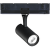 8W LED akcentinis šviestuvas į 3 fazių bėgelį FOX, juodas, 3000K, dimeriuojamas, 302539