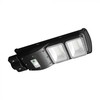 V-tac 8W LED gatvės šviestuvas su saulės baterija, juodas, 6000K