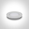 8W LED įleidžiama panelė, balta, 4000K, 10108FA/W/C