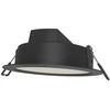 VTAC 8W LED įleidžiama panelė DOWNLIGHT IP44 GEN2, juoda, 4000K, 100°