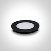 8W LED įleidžiama panelė, juoda, 4000K, 10108FA/B/C