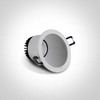 8W LED įleidžiamas šviestuvas, baltas, 3000K, 10108A/W/W