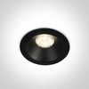 8W LED įleidžiamas šviestuvas, juodas, 3000K, 10108D/B/W