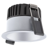 Ledvance 4/6/8W LED įleidžiamas šviestuvas, sidabro sp., 3000K, IP44, dimeriuojamas