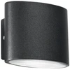 8W LED lauko sieninis šviestuvas BOXTER, juodas, CCT, IP44