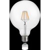 8W LED lemputė E27, 3000K, skaidri, 101347