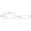 0,9-8,4W LED maitinimo šaltinis, 100-350mA, dimeriuojamas, IP20, 89009UT
