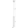8W LED pakabinamas šviestuvas, montuojamas į XFORT bėgelį, 48V, juodas, 3000K, IP65, dimeriuojamas, FRT14WW SU SBK
