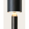 8W LED pastatomas lauko šviestuvas, juodas, 3000K, IP65, E408