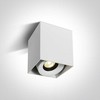 Lubinis šviestuvas 8W LED paviršinis šviestuvas, baltas, 3000K, dimeriuojamas, 12108XA/W/W