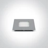 Bikuvalt 8W LED įleidžiama panelė, pilka, 3000K