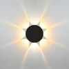 Pakabinamas šviestuvas 8W LED sieninis fasado šviestuvas MACBA, juodas, 4000K