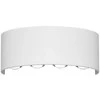 8W LED sieninis fasado šviestuvas ORTELO, baltas, 3000K